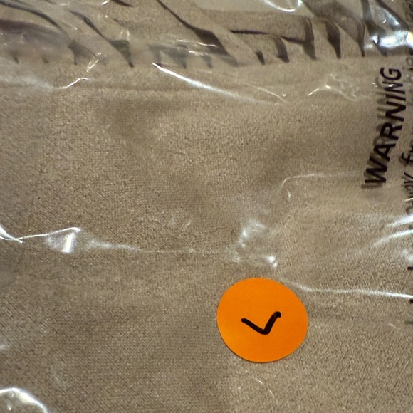 Solitaire Anthropologie, NWT Tan Fringe Jacket faux suede, size L - Picture 3 of 4